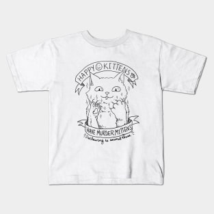 Murder Mittens Kids T-Shirt